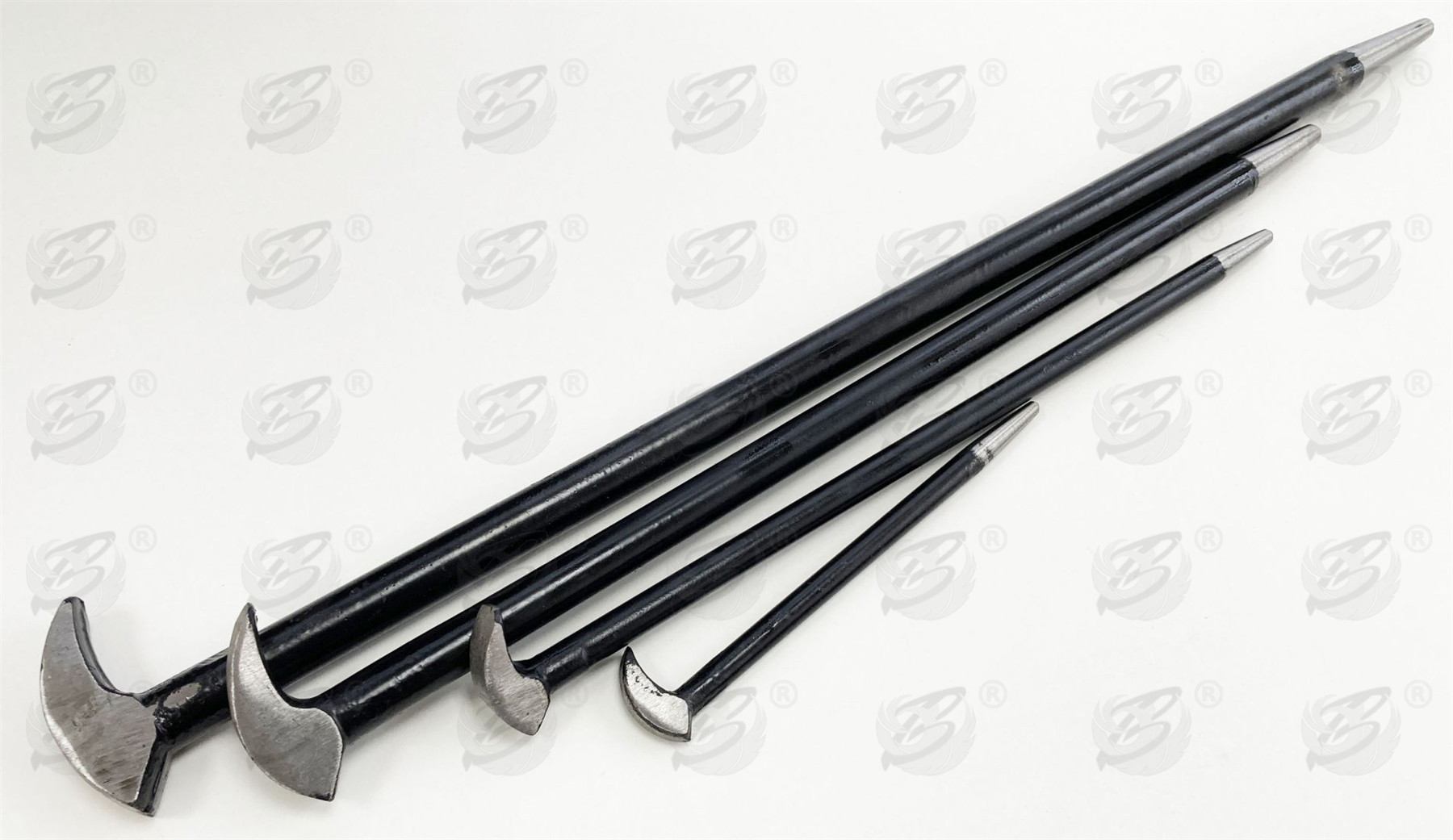 Toolzone 4 Piece Heel & Toe Pry Bars ( Podger Bars ) ( PN087 )