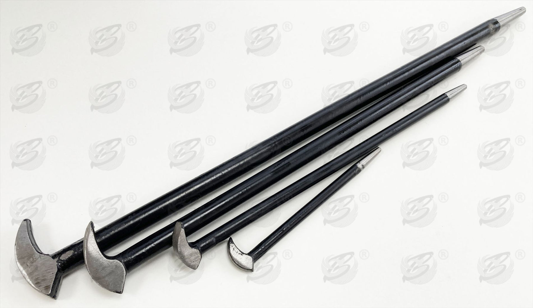 TOOLZONE 4PCS HEEL & TOE PRY BARS ( PODGER BARS )