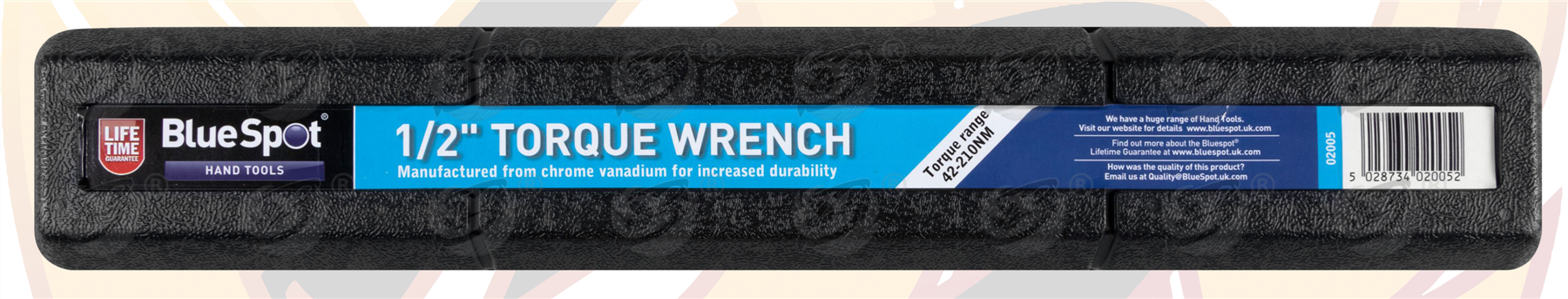 BLUESPOT 3PCS 1/4" & 3/8" & 1/2" DRIVE CALIBRATED TORQUE WRENCH SET 2Nm - 210Nm