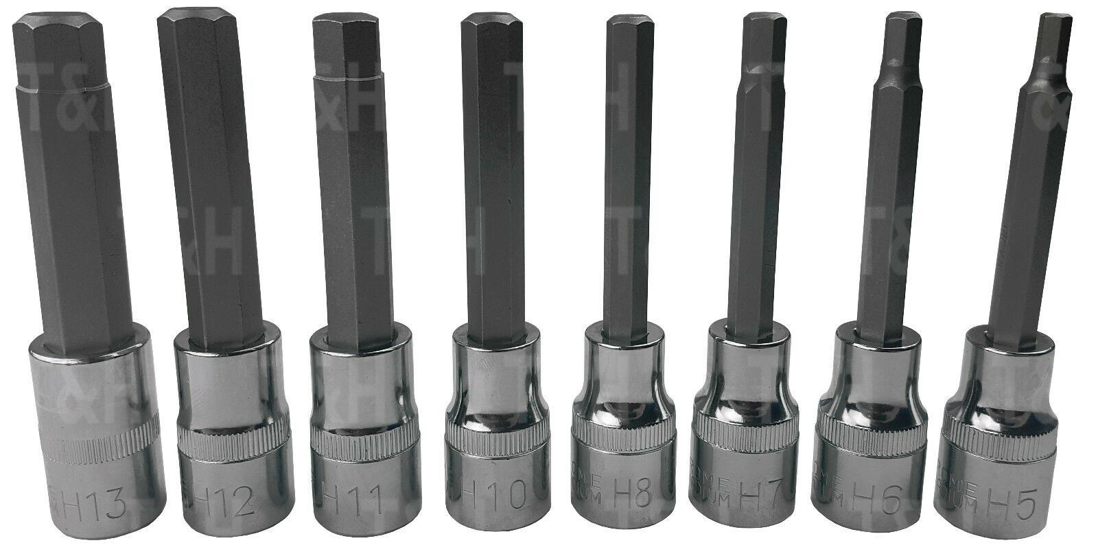 US PRO 30PCS 1/2" DRIVE HEX BIT SOCKETS H5 - H19