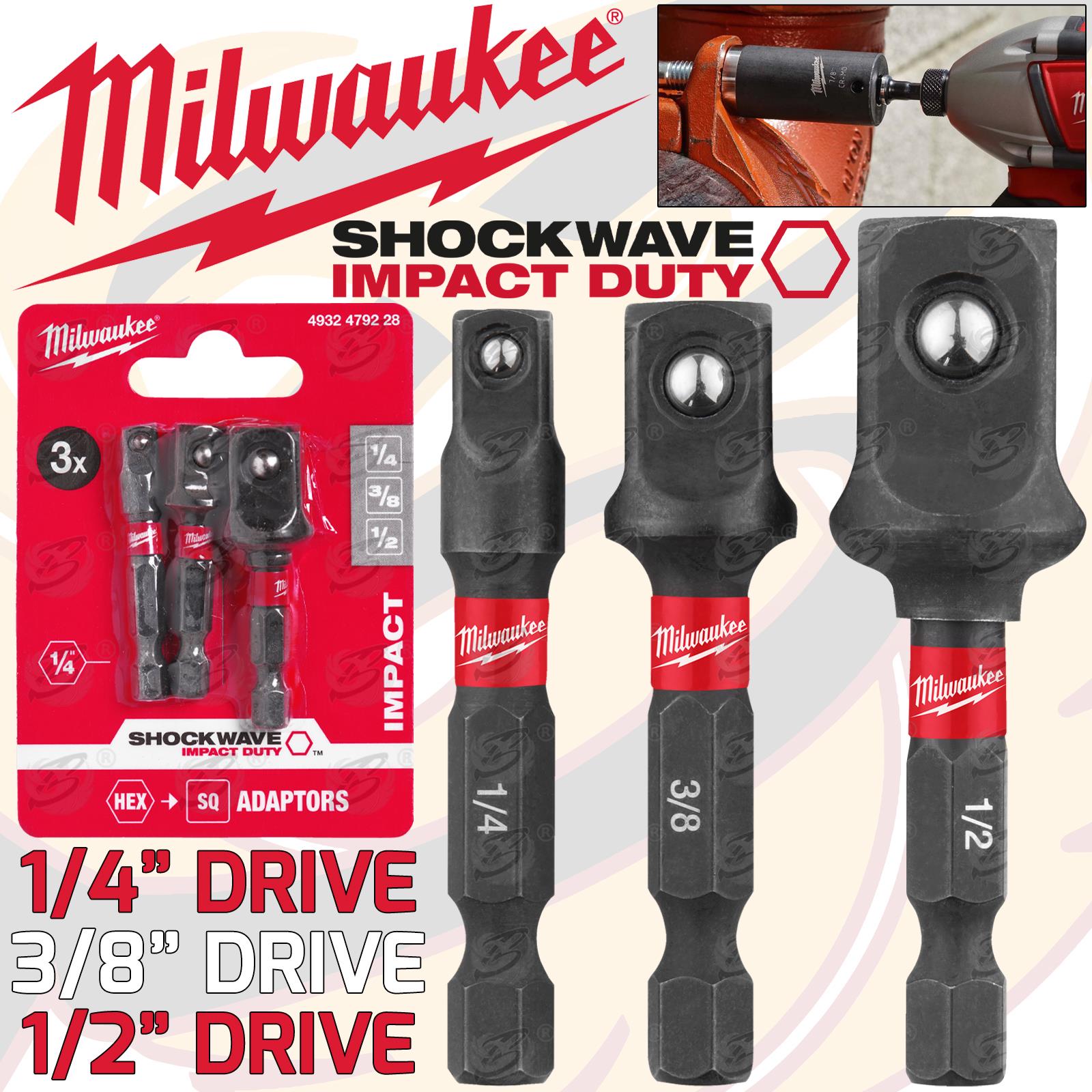 Milwaukee 3 Piece Impact Drill Ada Pointers ( 4932479228 )