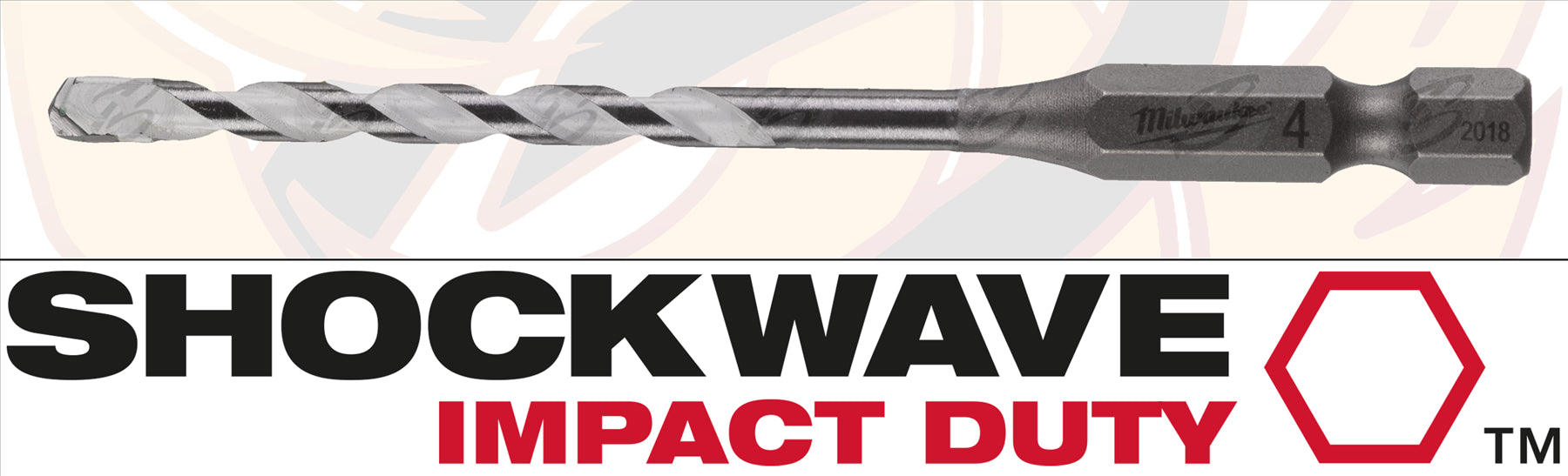 MILWAUKEE 4mm x 90mm MULTI MATERIAL DRILL BIT