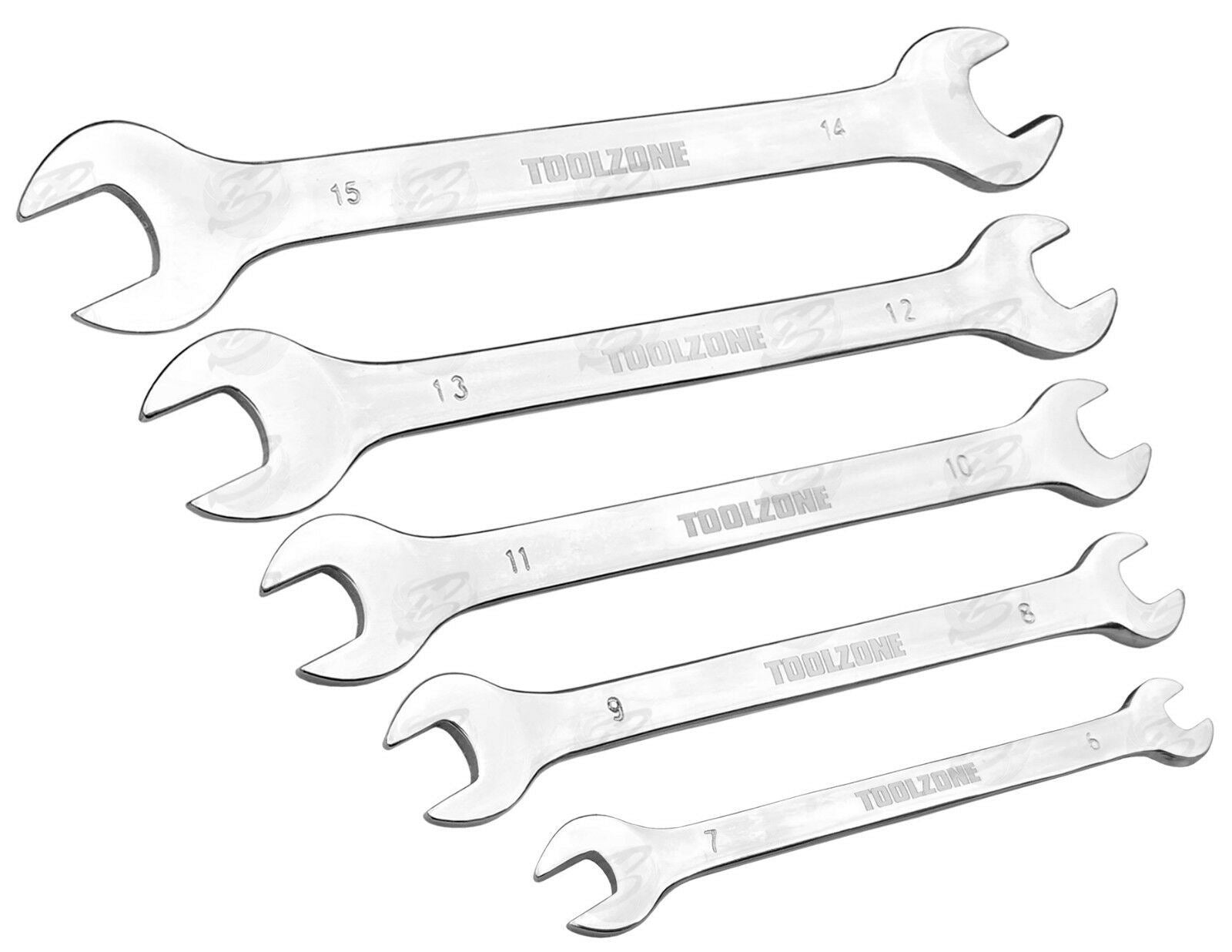 TOOLZONE 50 Piece Combination Spanner Set 6mm - 32mm