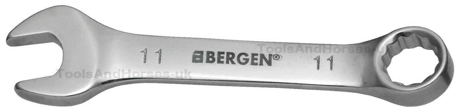 US PRO 10PCS STUBBY COMBINATION SPANNER SET 10MM - 19MM