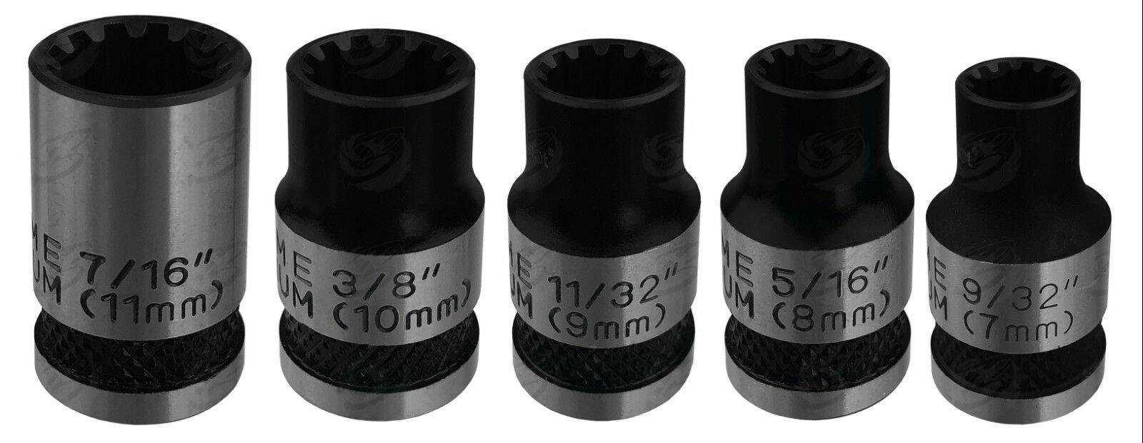 BlueSpot 10 Piece 3/8" Drive Gear Lock Sockets 01543