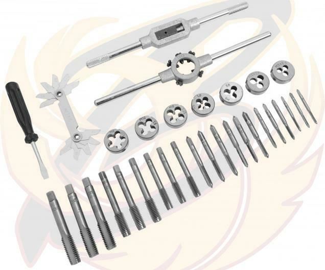 BlueSpot 32 Piece Metric Tap & Die Set M3 - M12 ( 22301 )