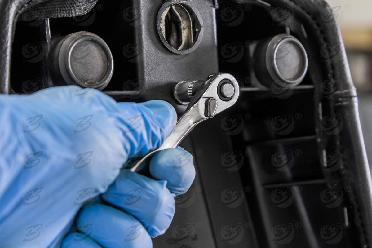 BlueSpot Mini 1/4" Drive 72 Tooth Ratchet Handle ( 02028 )