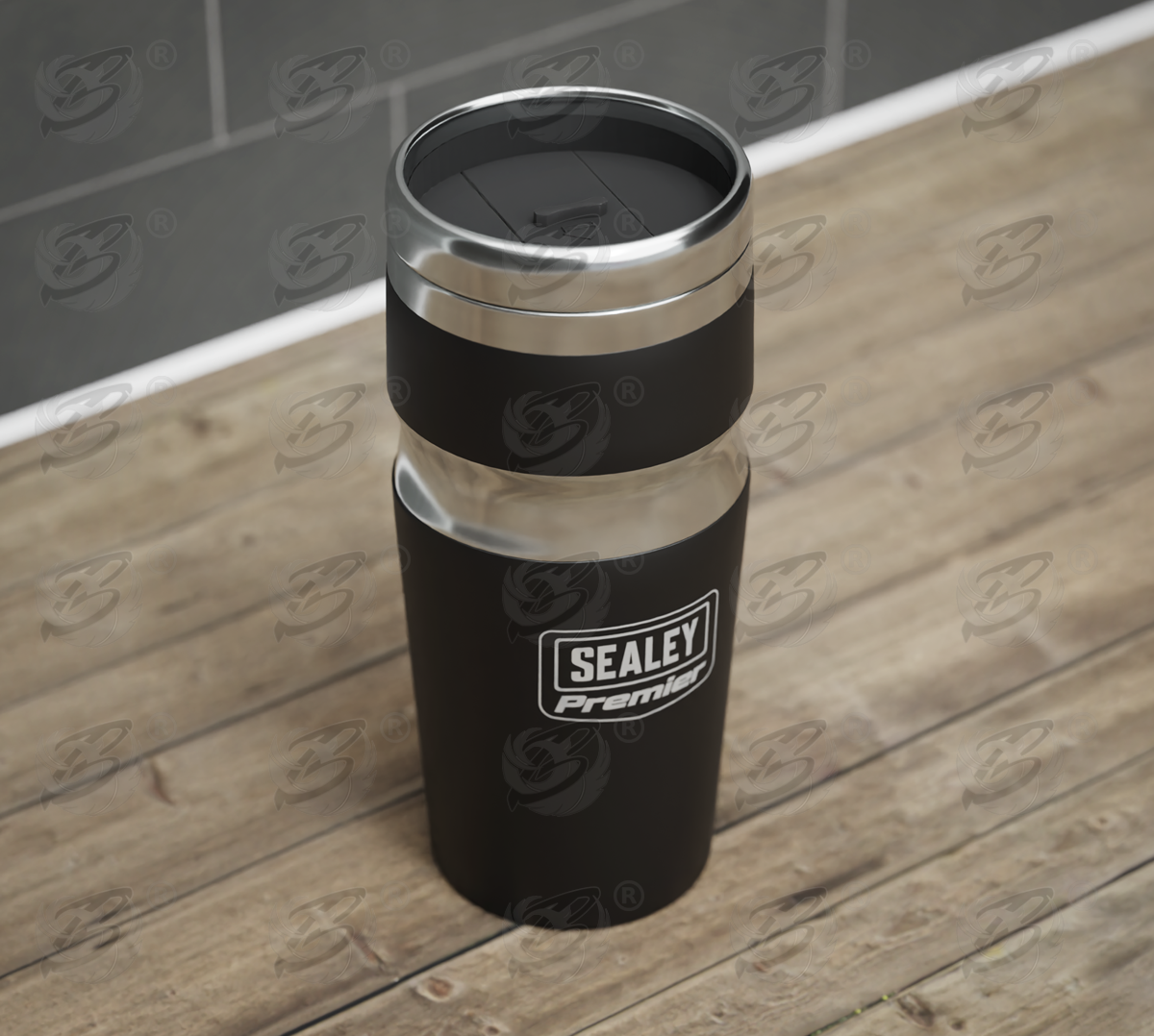 Sealey Thermal Insulated Travel Mug & Mini Tool Set & Ratchet Handle ( CCP22 )