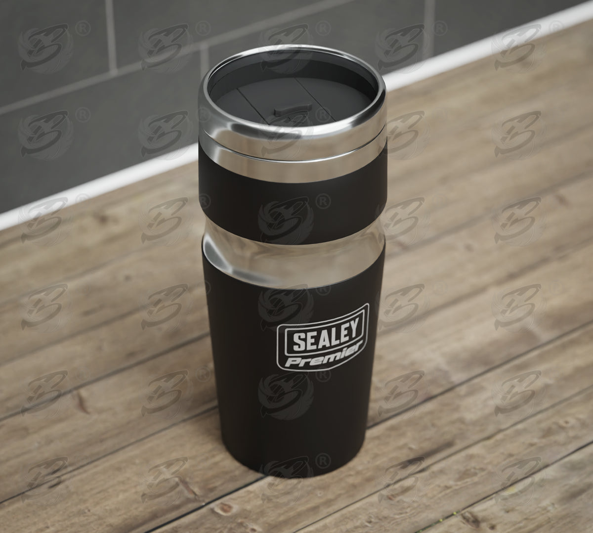 SEALEY THERMAL INSULATED TRAVEL MUG & MINI TOOL SET & RATCHET HANDLE