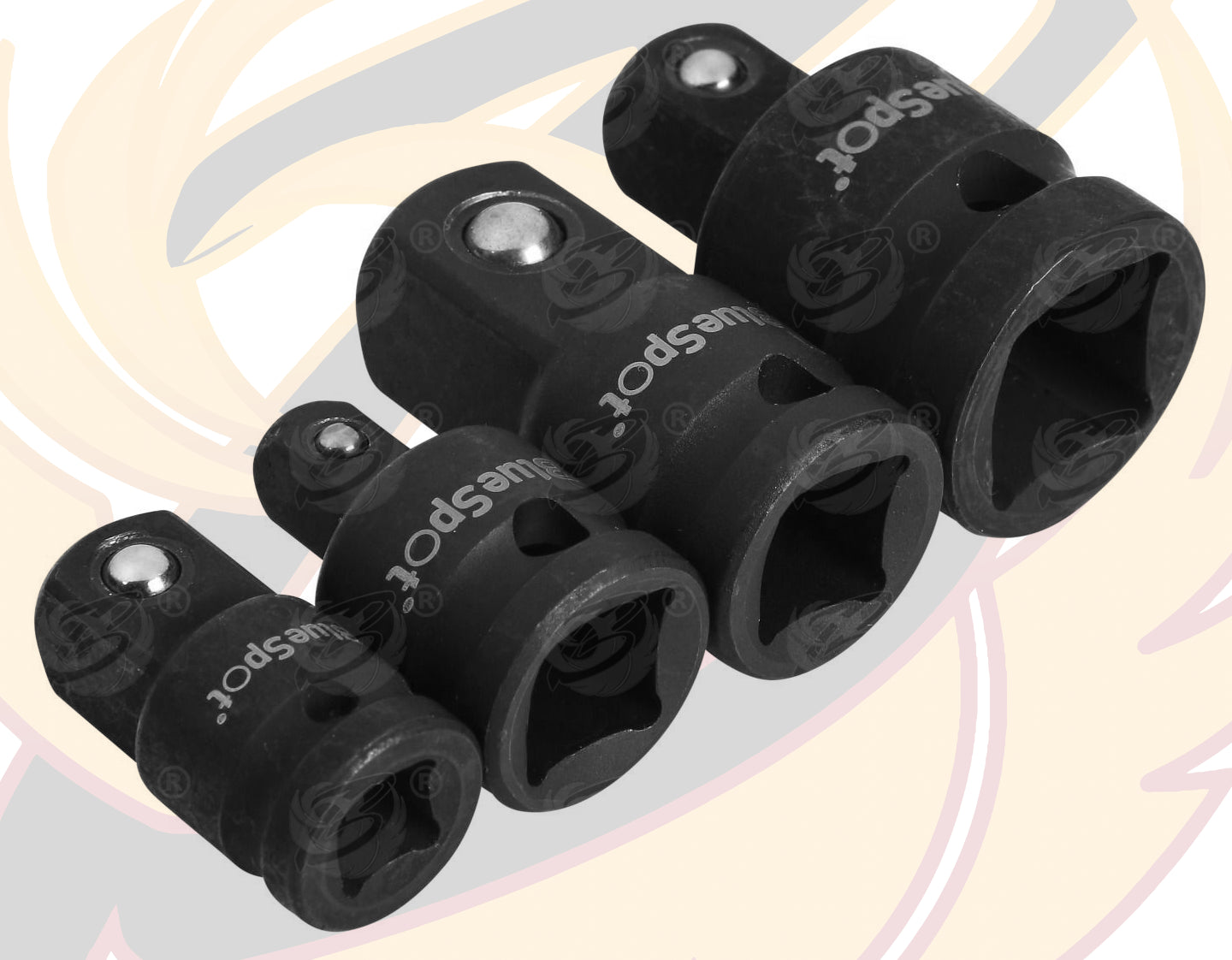 BLUESPOT 4PCS IMPACT ADAPTER SET ( 1/4" - 1/2" )