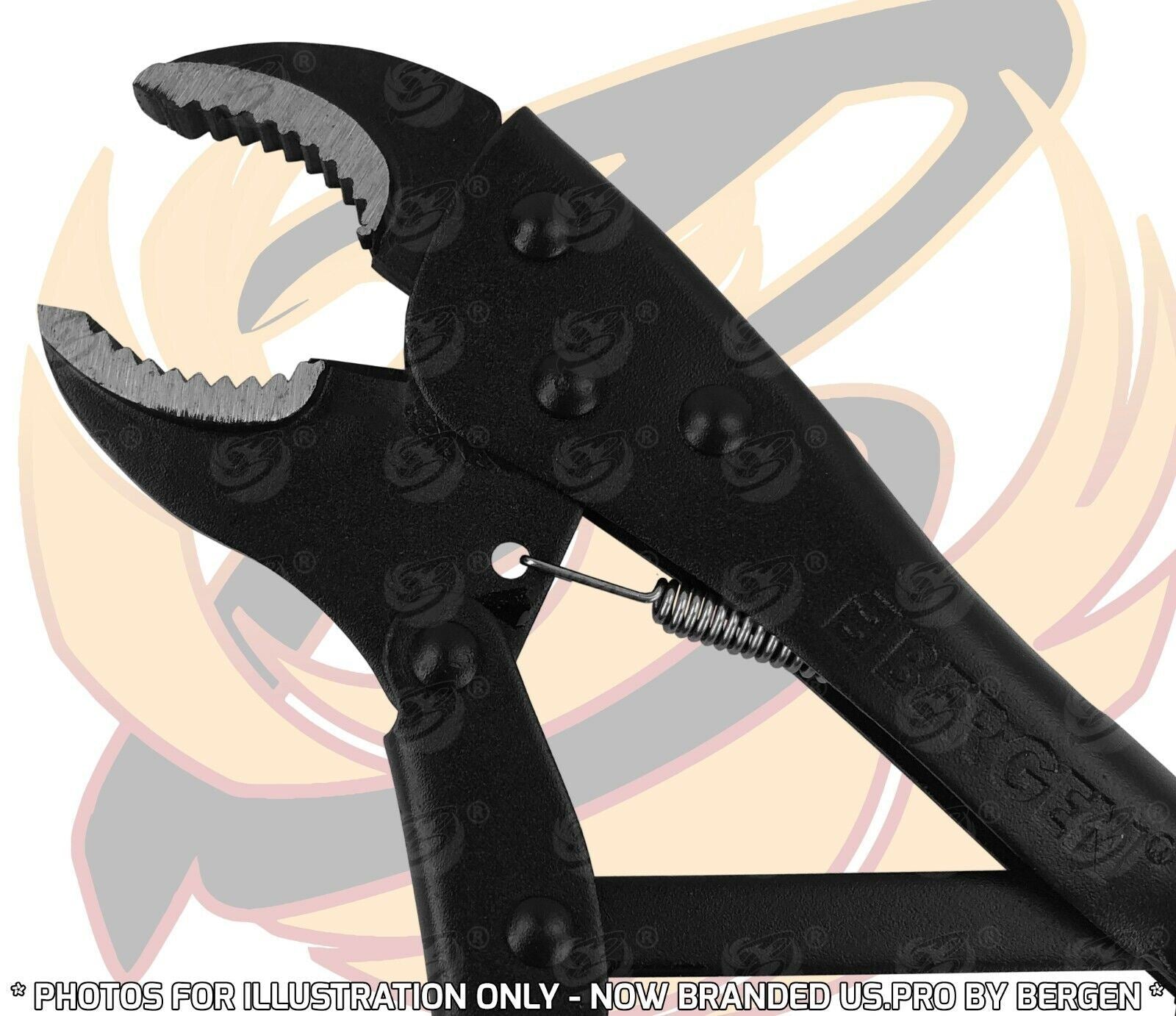 US Pro 4 Piece Locking Pliers 5886