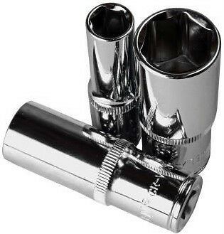 US PRO 10PCS 3/8" DRIVE DEEP SOCKETS 10MM - 19MM