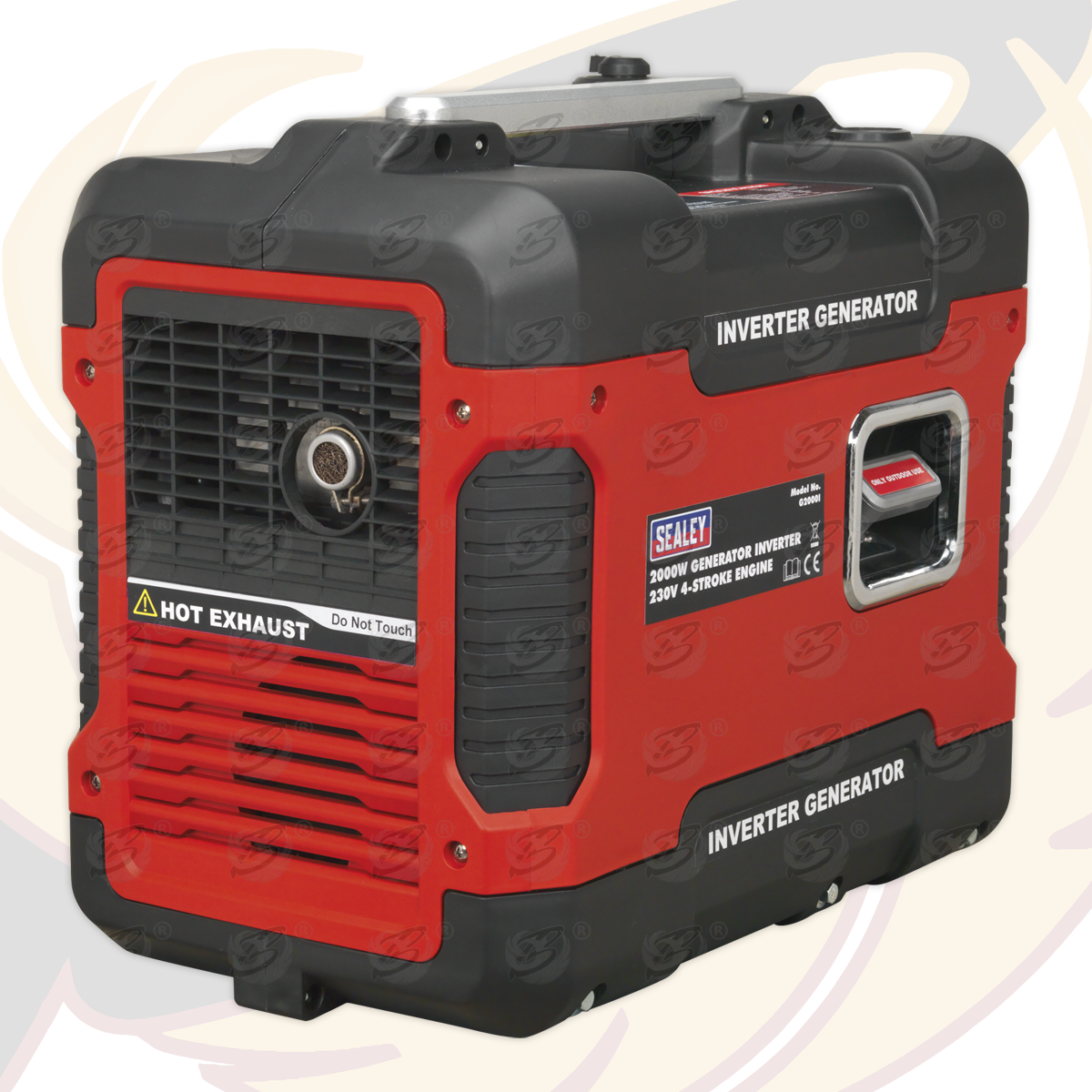 Sealey Inverter Generator 2000W 230V 4-Stroke Engine ( G2000I )