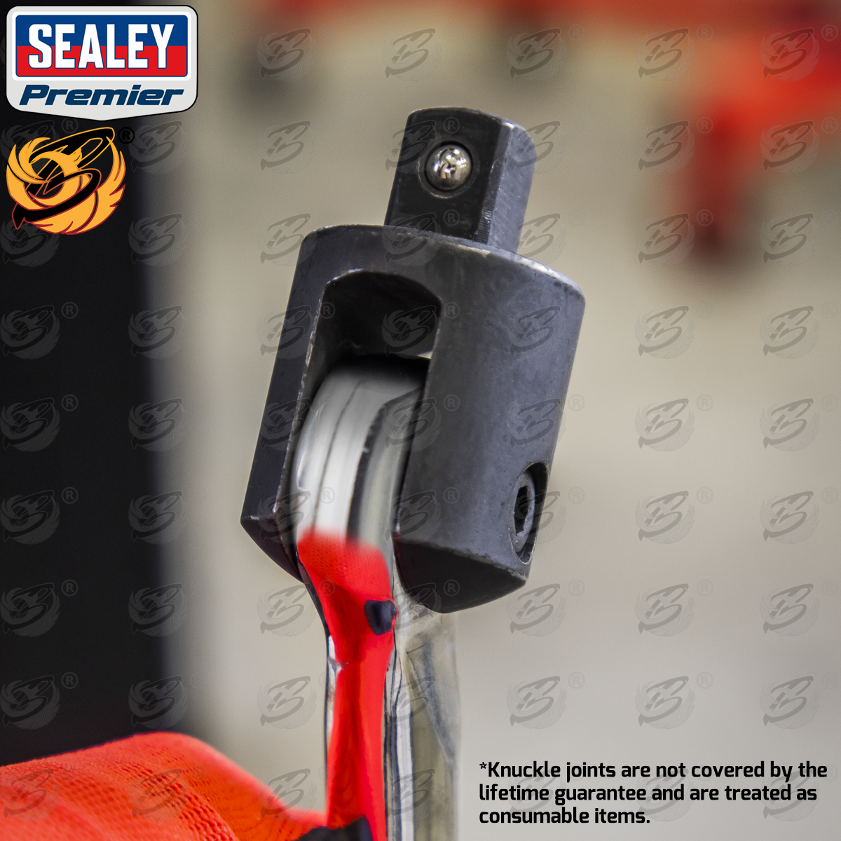 Sealey Breaker Bar 1/2"Sq Drive 750mm - Hi-Vis ( AK7307HV )