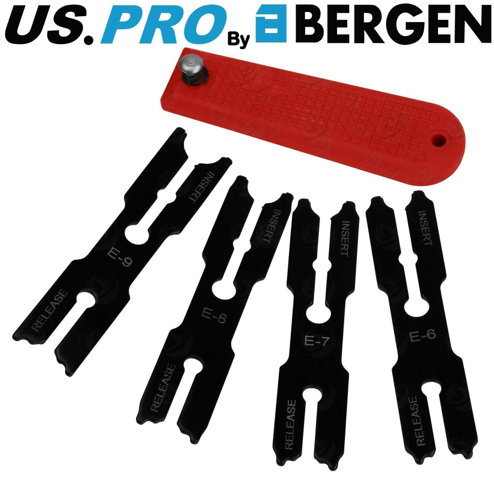 US Pro 5 Piece E Clip Remover & Installer Tool 56 - 57 - E8 - E9 5039