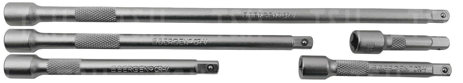 US PRO 5PCS 1/4" DRIVE EXTENSION BARS 50MM - 225MM