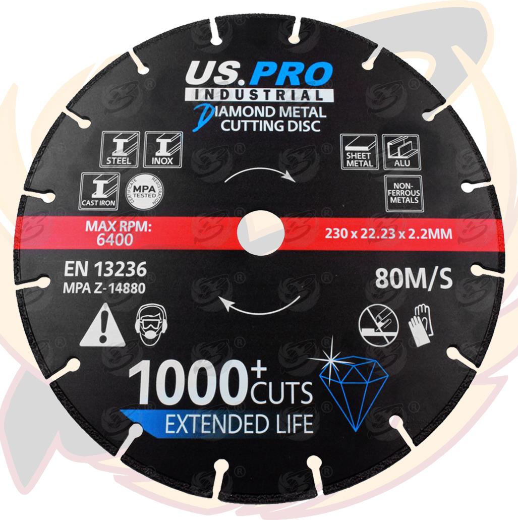 US PRO 9" ( 230MM ) DIAMOND CUTTING DISC