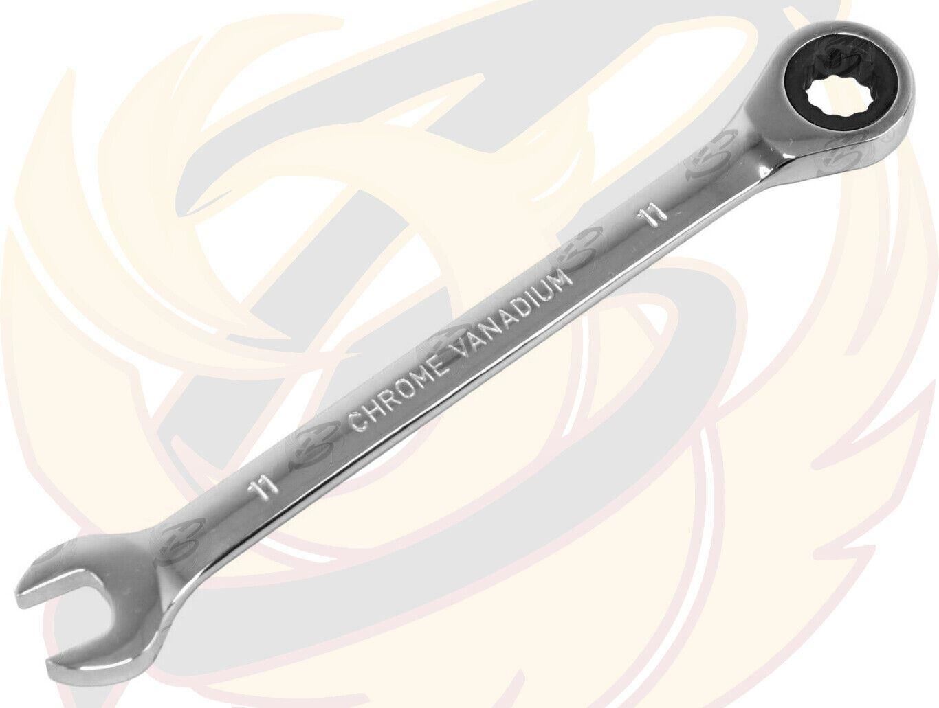 US PRO 11MM 72 TOOTH RATCHET SPANNER