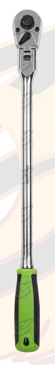 Siegen 1/4" Drive 72 Tooth Extra Long Flexible Ratchet Handle S01257