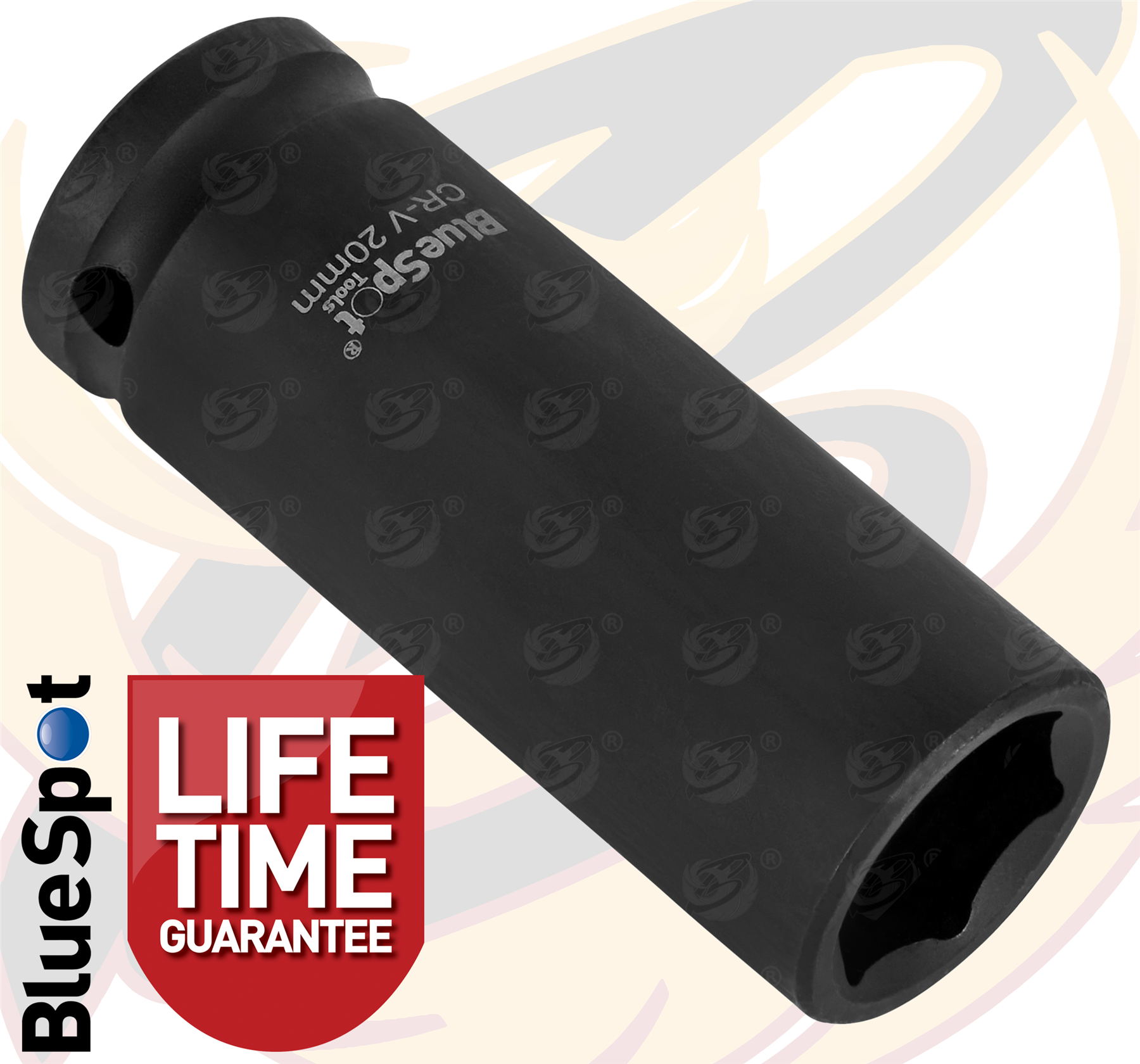 BlueSpot 20mm 1/2" Drive 6 Point Deep Impact Socket ( Single ) ( 01663 )