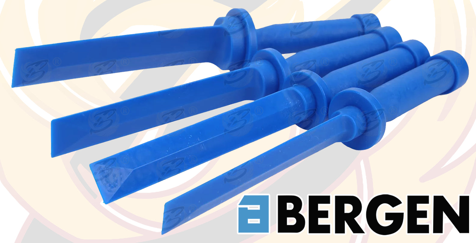 US.PRO 4PCS PLASTIC SCRAPER SET