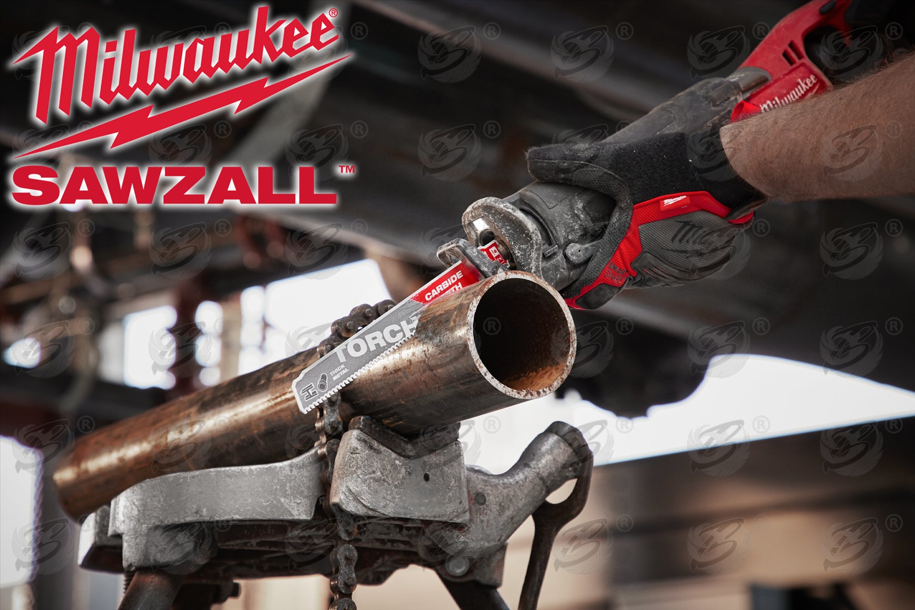 MILWAUKEE SAWZALL RECIPROCATING SAWBLADE 230mm x 8TPI TCT METAL SAW BLADES ( THE TORCH )