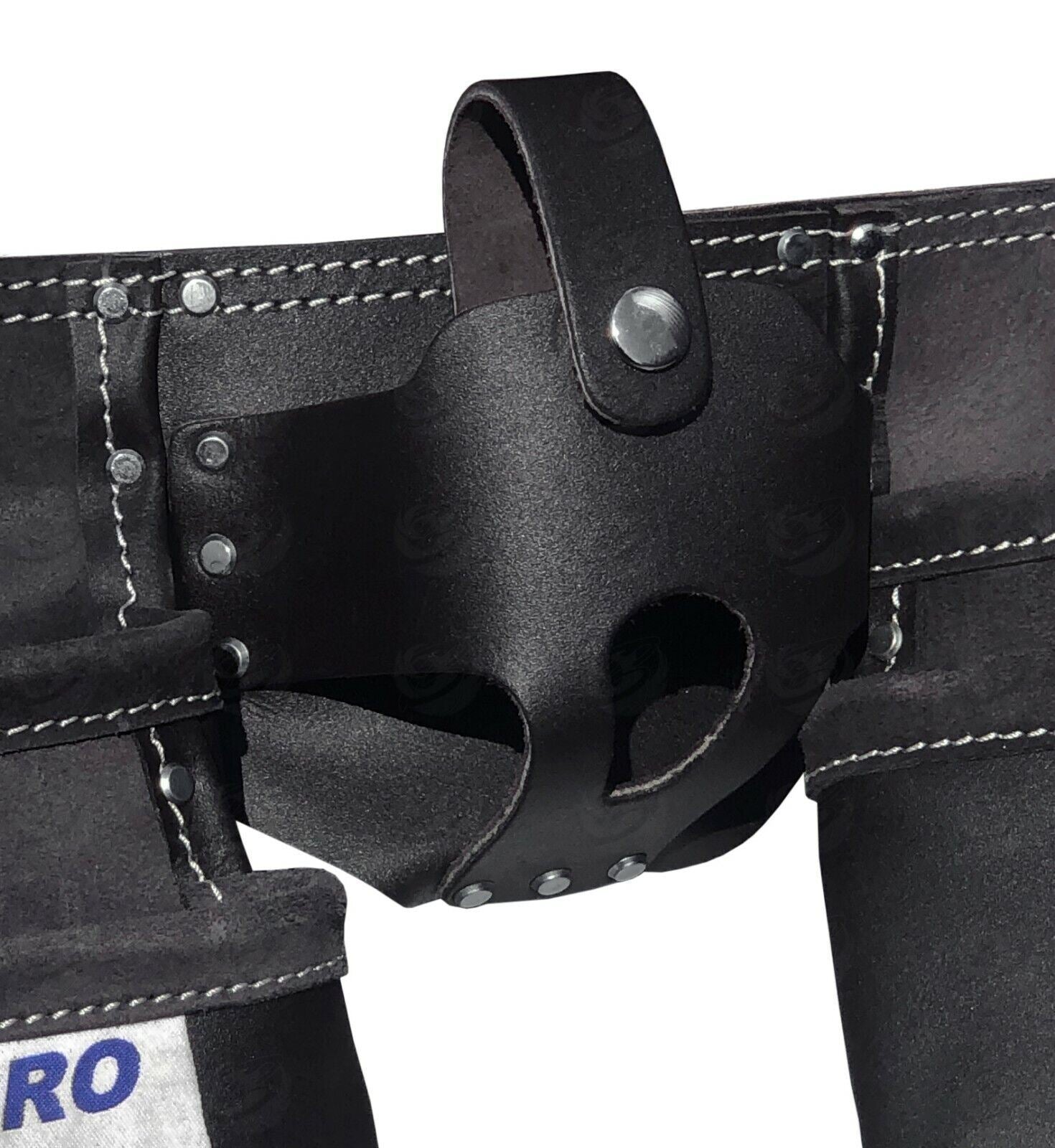 US Pro 11 Pocket Double Leather Work Belt 2302