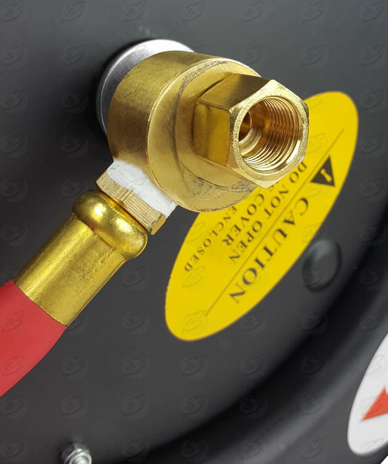 Toolzone Heavy Duty 3/8" x 30 Foot Auto Retractable Air Line Hose Compressor Air Hose Line AT102