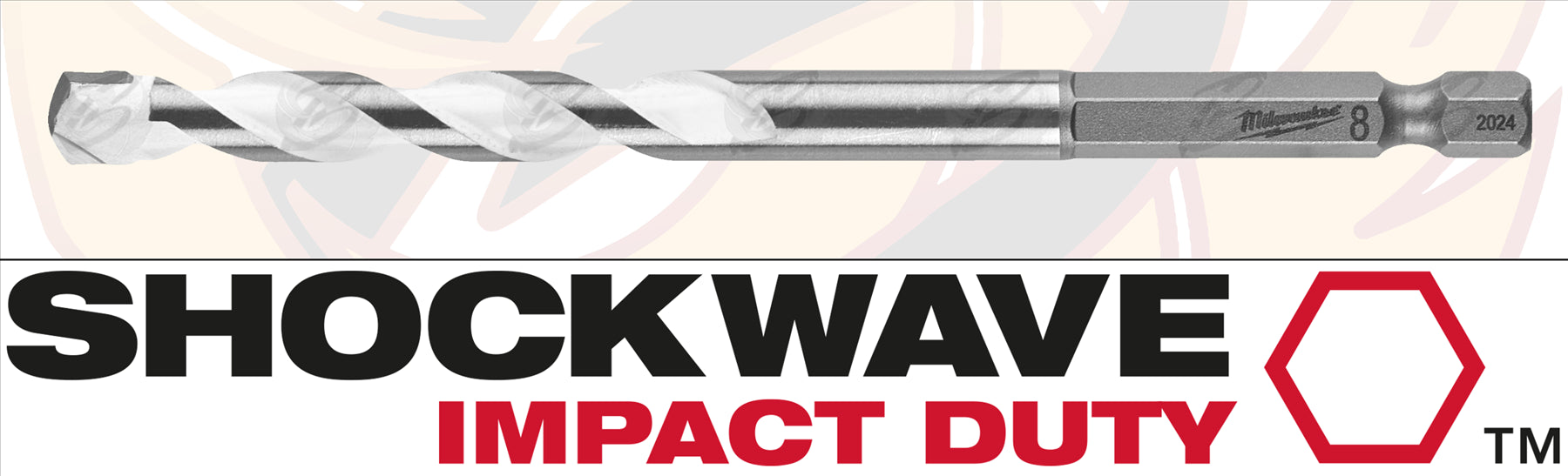 MILWAUKEE 8mm x 120mm MULTI MATERIAL DRILL BIT