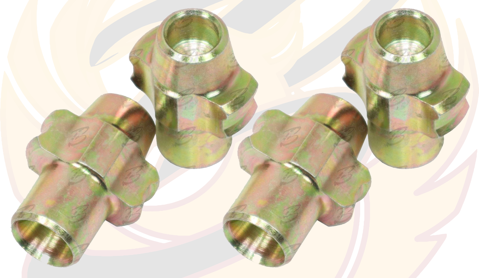 US Pro 4 Piece Replacement Locking Wheel Nut Remover Blades ( 3983 )