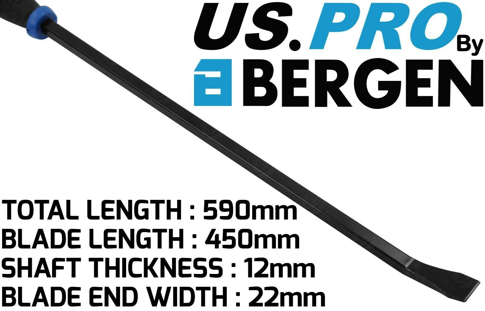 US PRO 4PCS PRY BAR SET WITH PROTECTIVE GUARDS