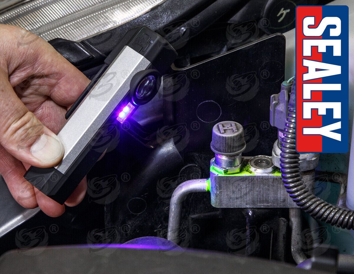 SEALEY RECHARGEABLE COB Li - ION WORK LIGHT WITH UV LIGHT