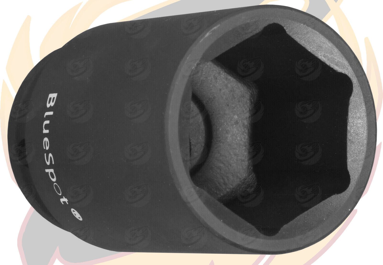 BLUESPOT 20PCS 1/2" DRIVE 6 POINT DEEP & SHALLOW IMPACT SOCKETS 10MM - 19MM