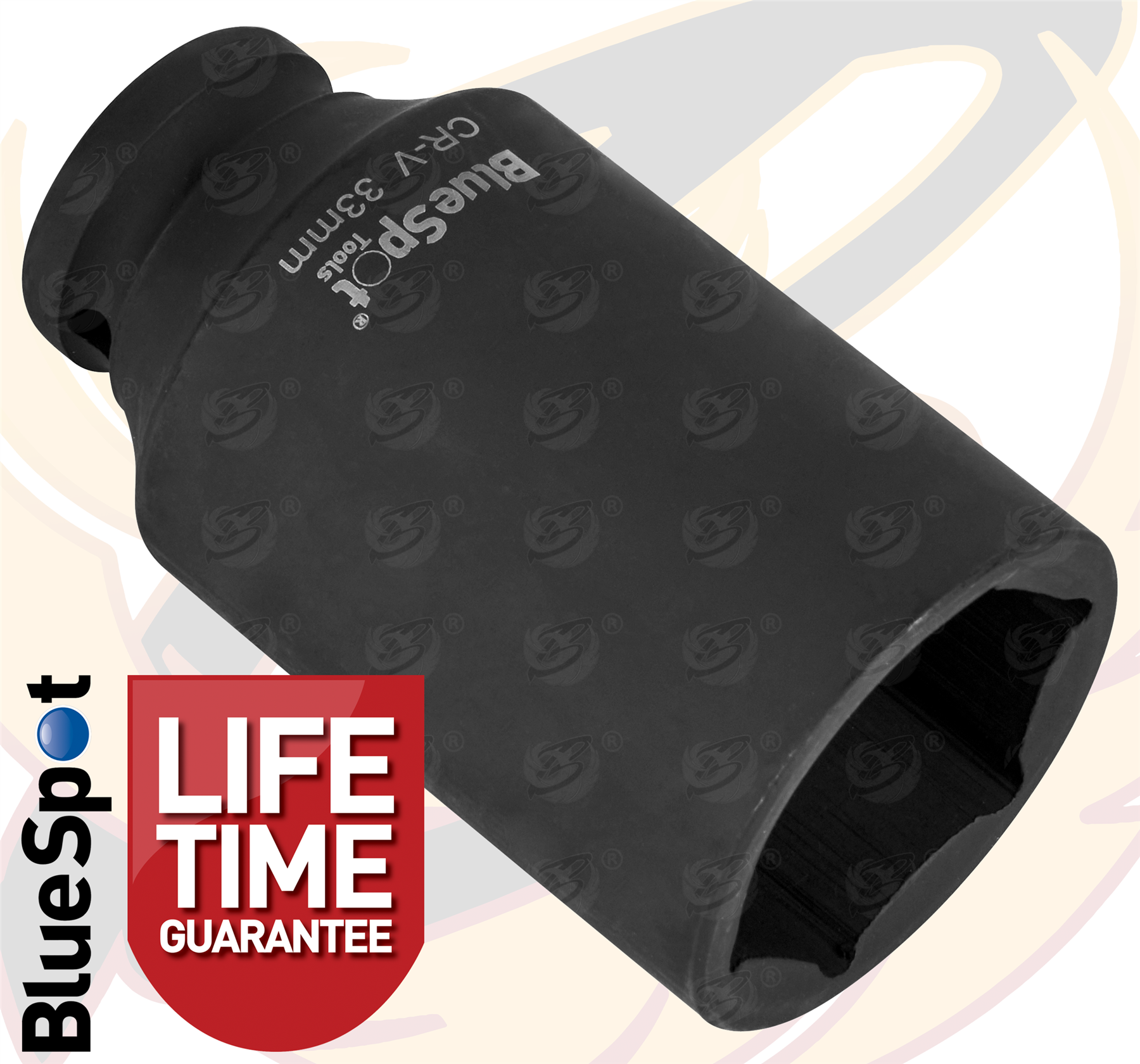BlueSpot 33mm 1/2" Drive 6 Point Deep Impact Socket ( Single ) ( 01671 )