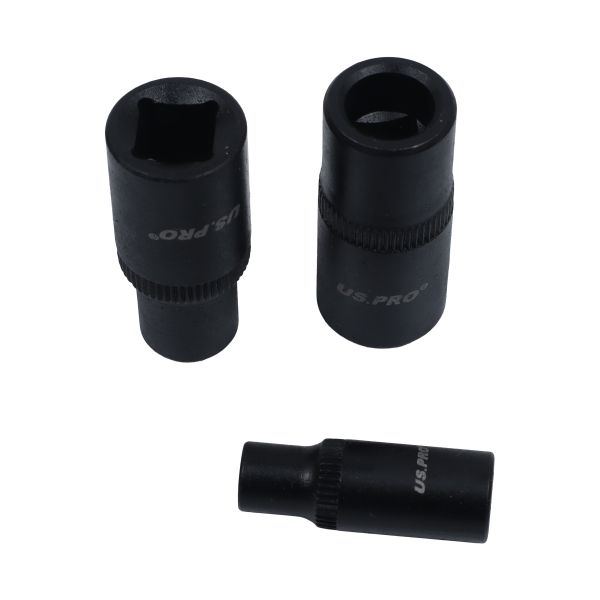 Us Pro 10pc Magnetic Tap Socket Set for M1.5 to M14 - 1/4" & 3/8" Drive 7256