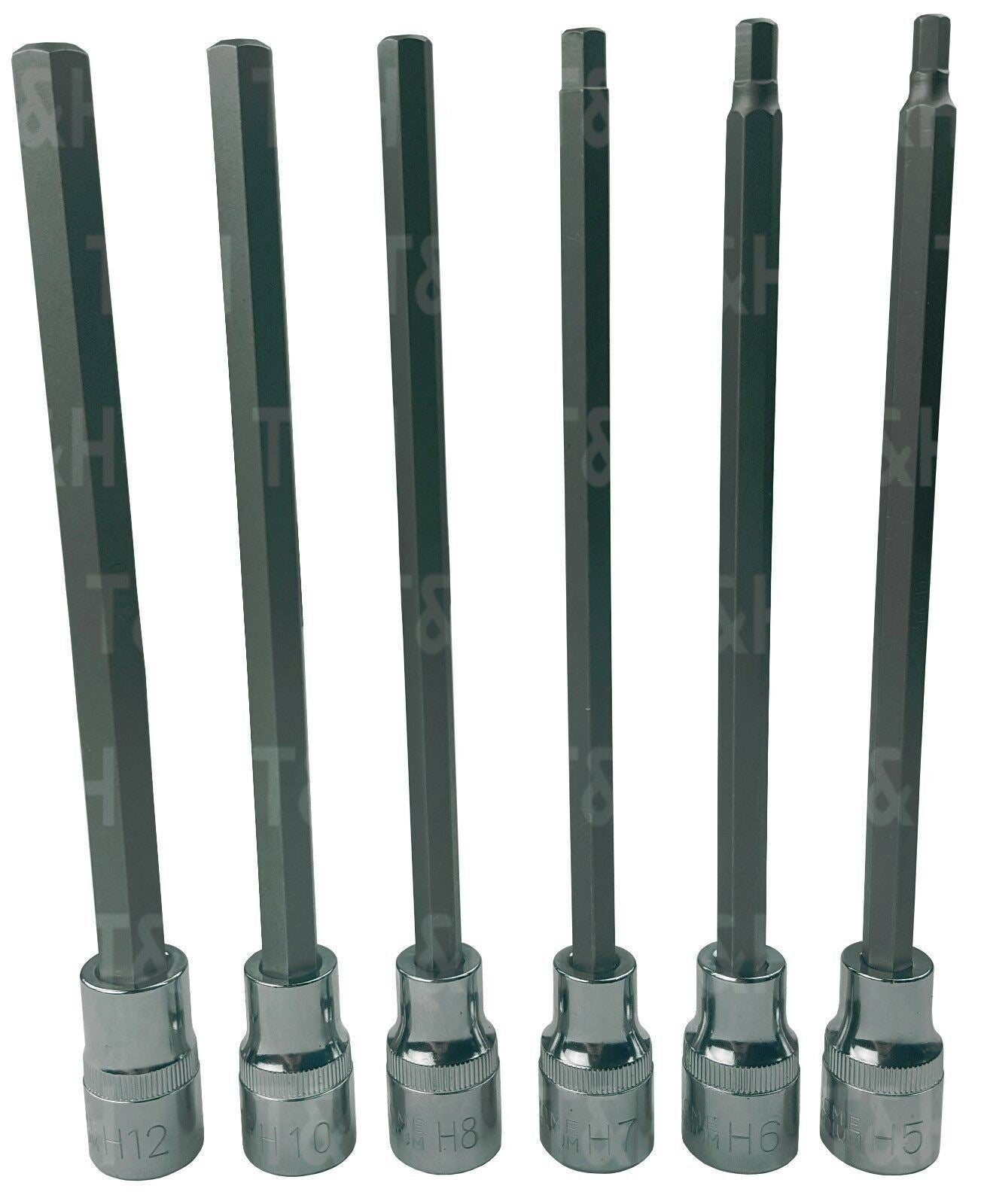 US PRO 30PCS 1/2" DRIVE HEX BIT SOCKETS H5 - H19