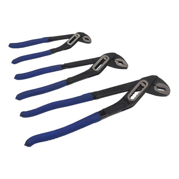 US Pro 3 Piece Heavy Duty Water Pump Pliers 2298