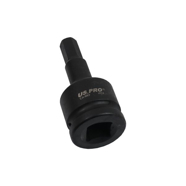 US Pro 3/4" Drive Impact Hex Bit Socket H14 x 100mm 7576