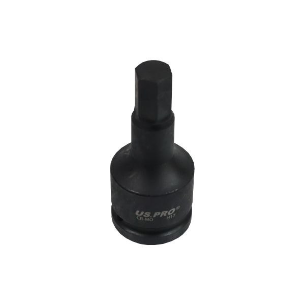 US Pro 3/4" Drive Impact Hex Bit Socket H17 x 100mm 7577