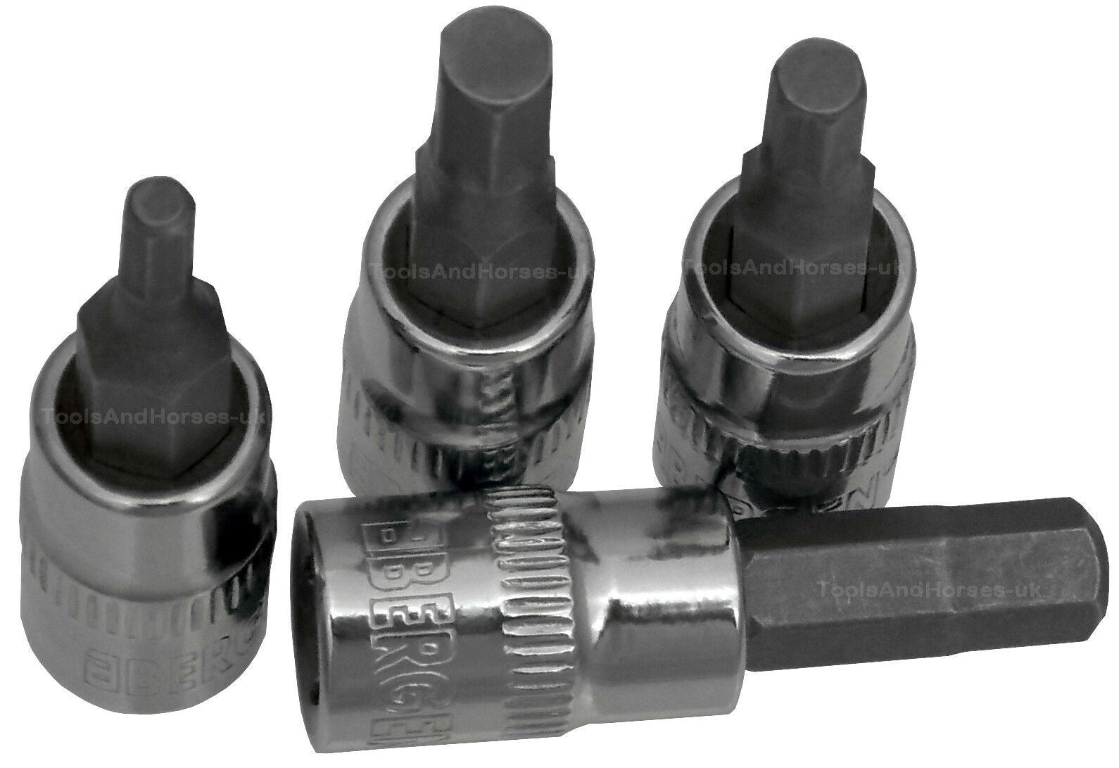 US PRO 27PCS 1/4" DRIVE 6 POINT SOCKET SET 4MM - 13MM