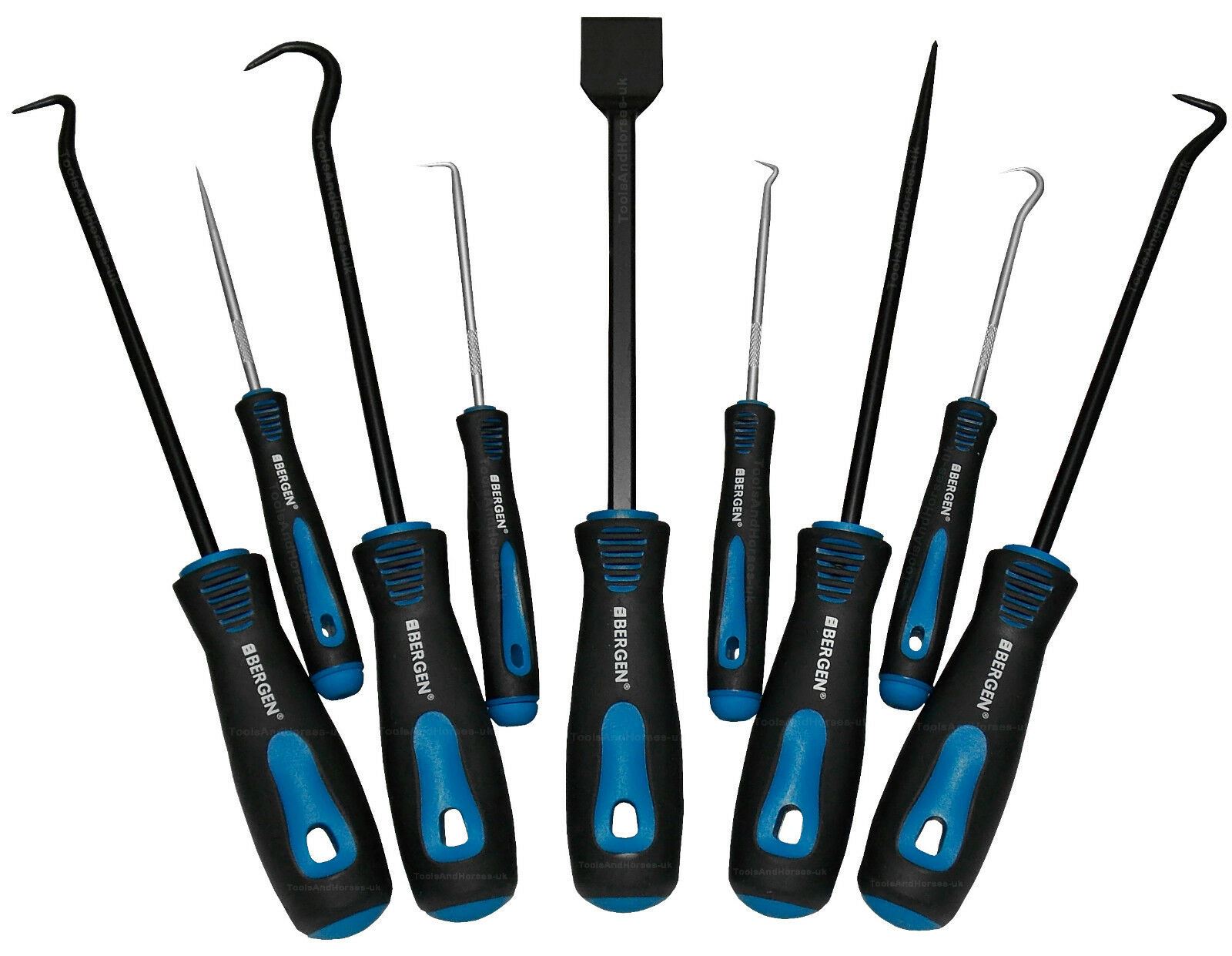 US PRO 9PCS HOOK, PICK & SCRAPER SET