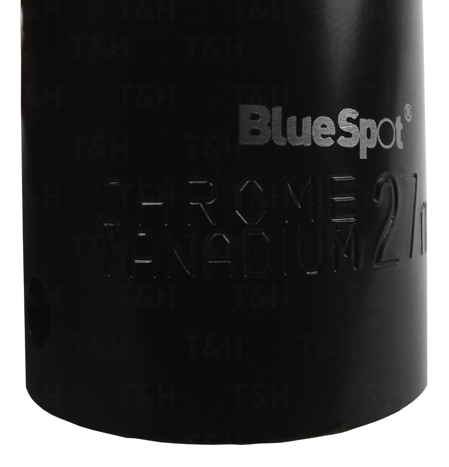 BlueSpot 10 Piece 1/2" Drive 6 Point Shallow Impact Sockets 9mm - 27mm 01537
