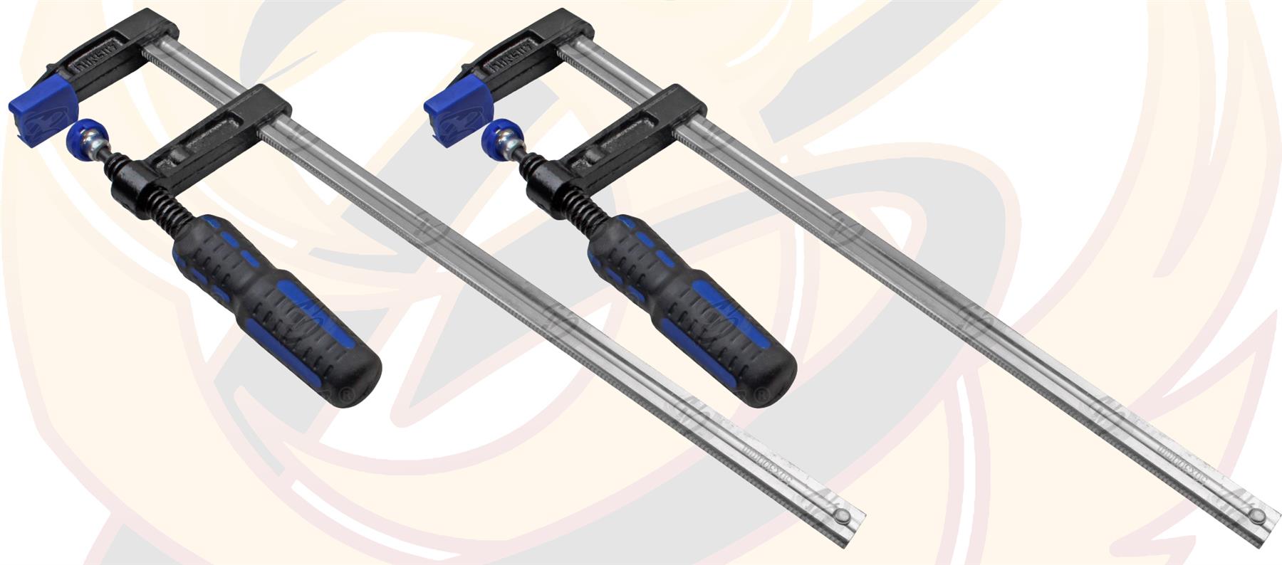 US PRO QUICK SLIDE F CLAMPS 300mm x 50mm ( x 2 )