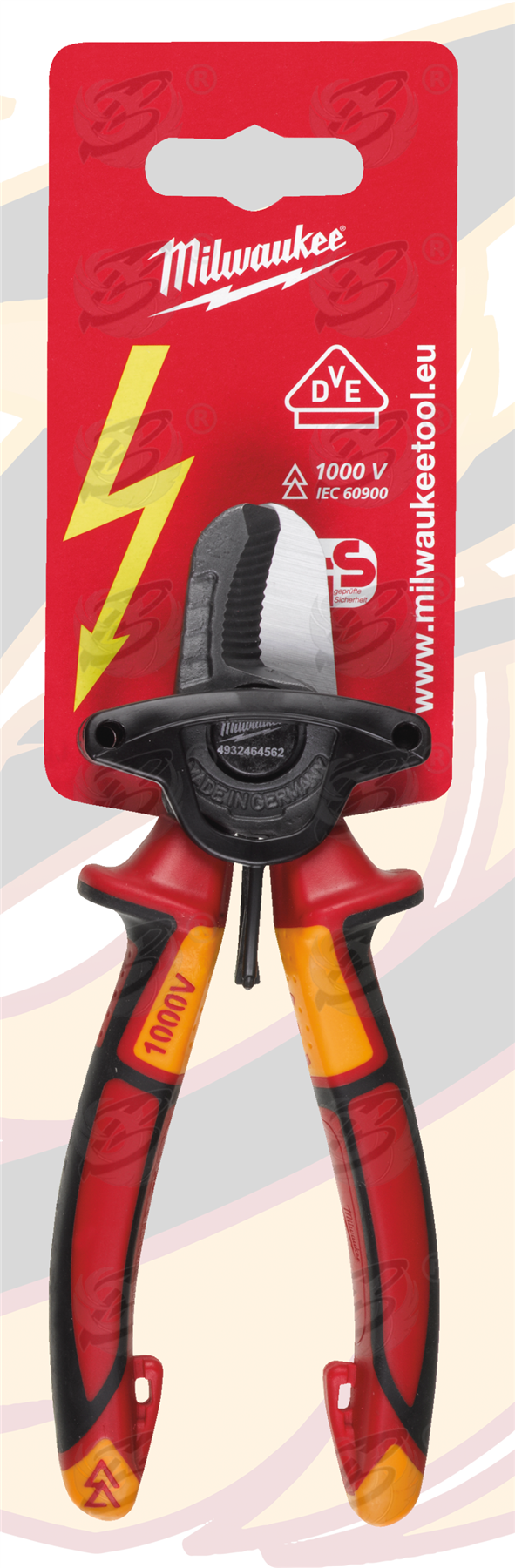 Milwaukee 1000V VDE Cable Cutters 160mm ( 4932464562 )