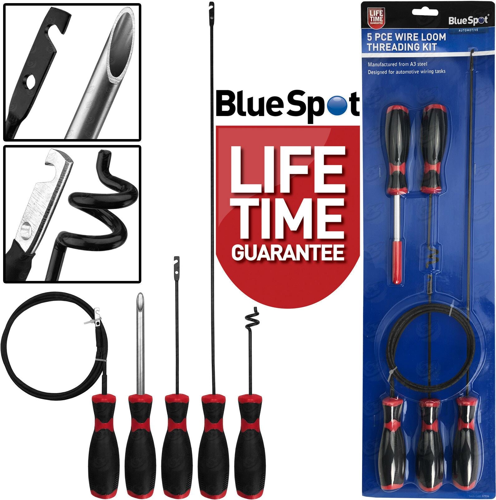 BLUESPOT WIRING LOOM THREADING KIT