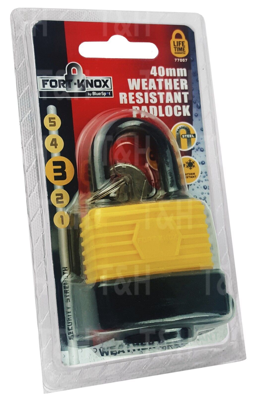 BlueSpot 40mm Weather Resistant Padlock 77007