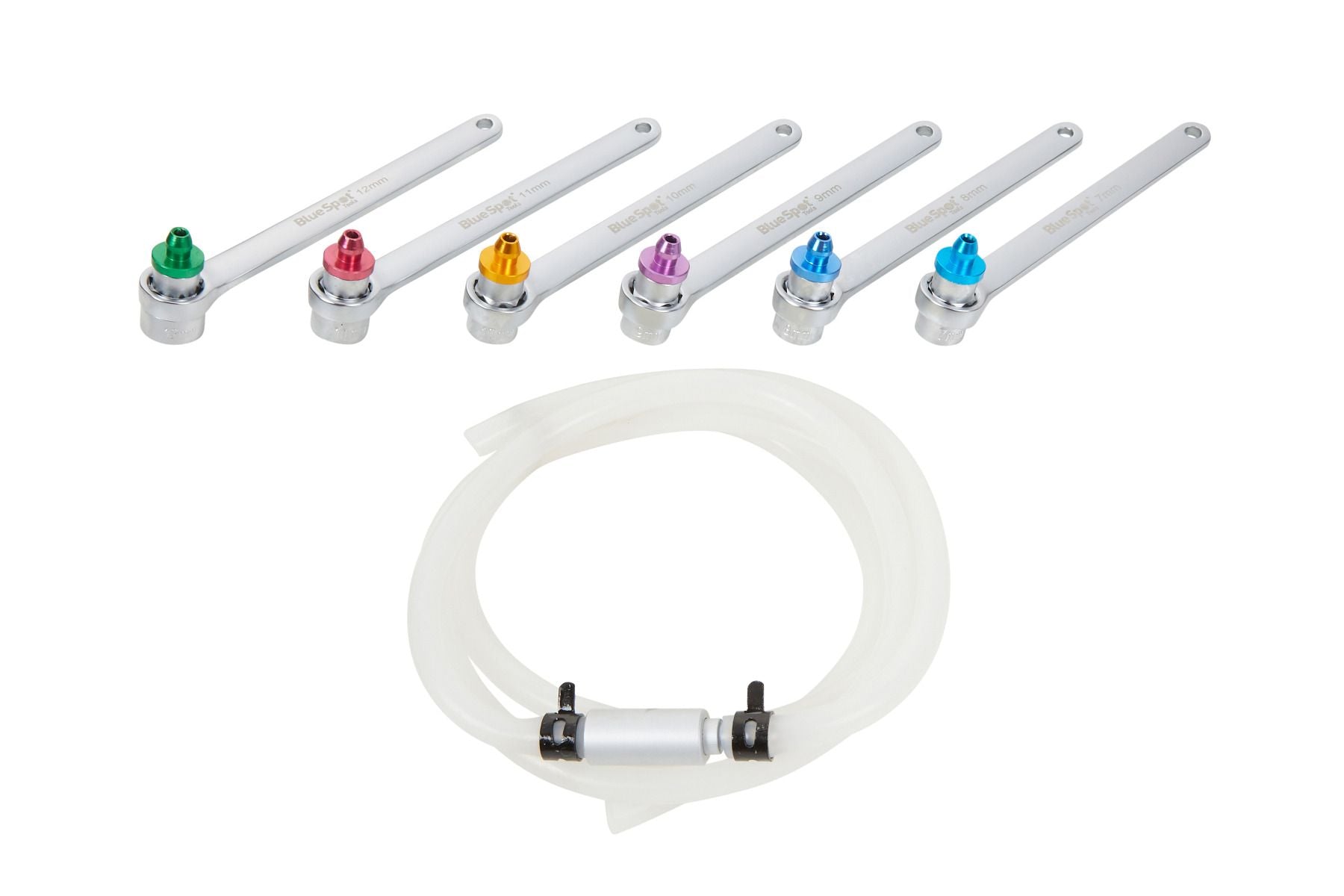 BlueSpot 7 Piece Brake Bleeder Wrench Set (7mm - 12mm) With A Manufacturers LifeTime Guarantee 07995