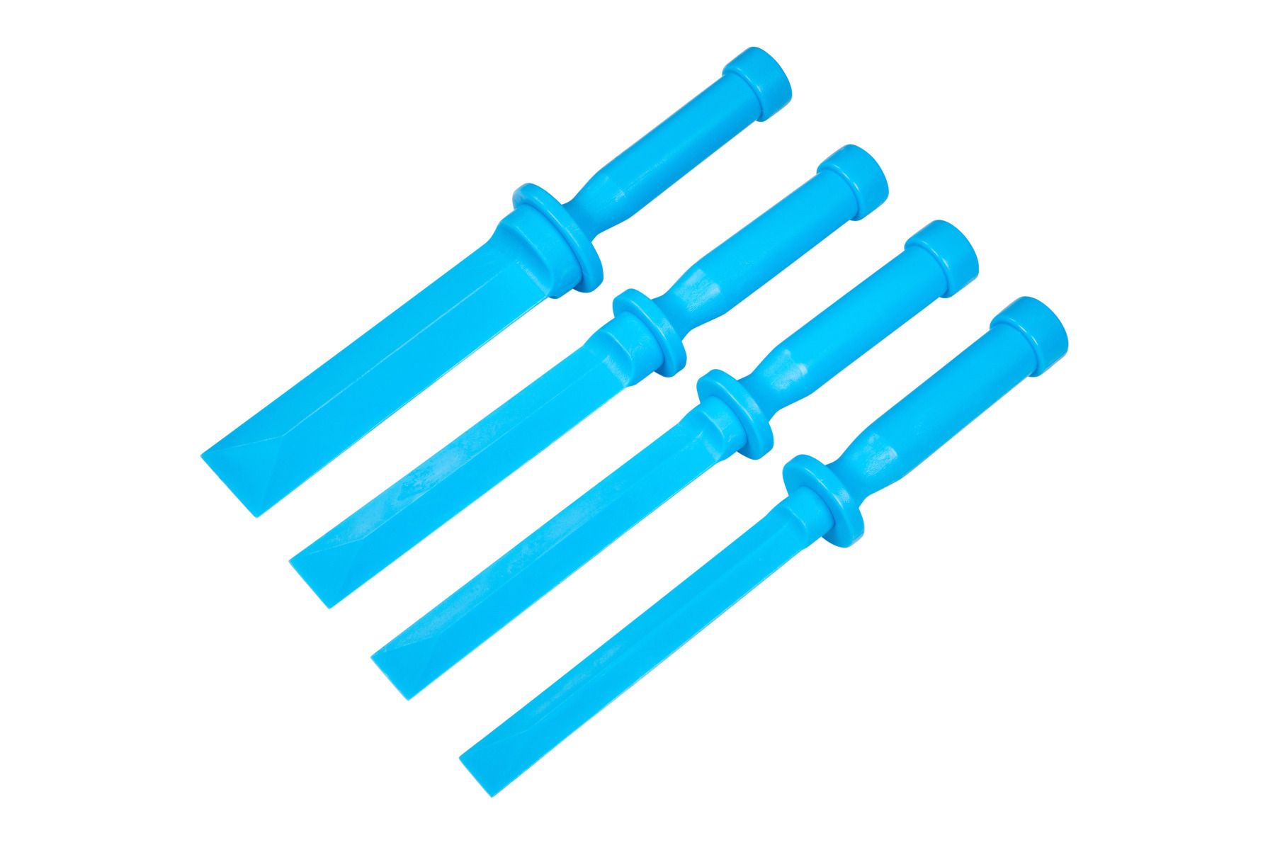 BlueSpot 4 Piece Automotive Plastic Scraper Set (19-38mm) With A Manufacturers LifeTime Guarantee 07997