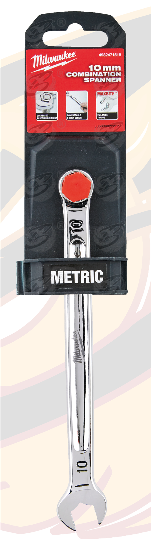 Milwaukee 10mm Maxbite Combination Spanner ( Single ) ( 4932471518 )