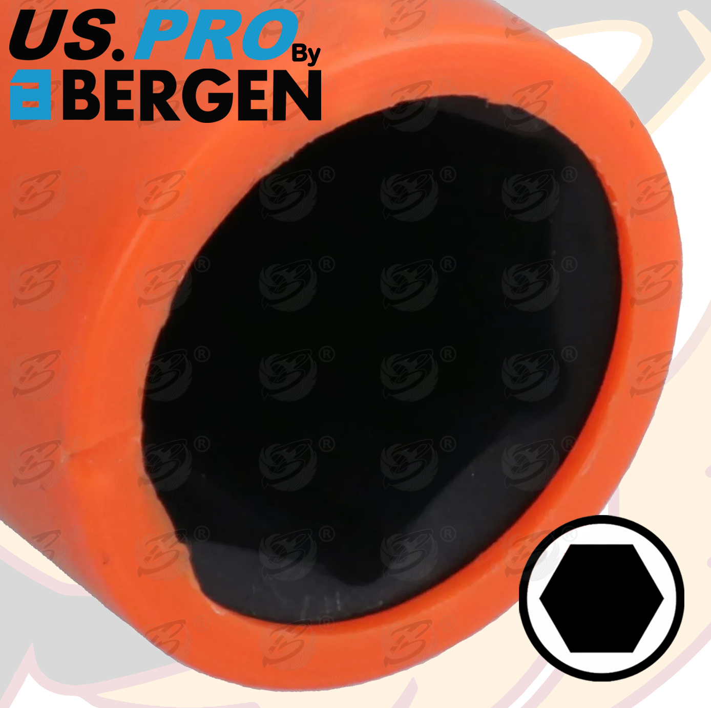 US Pro 19mm 1/2" Drive 6 Point Deep Impact Alloy Wheel Nut Socket ( 3759 )